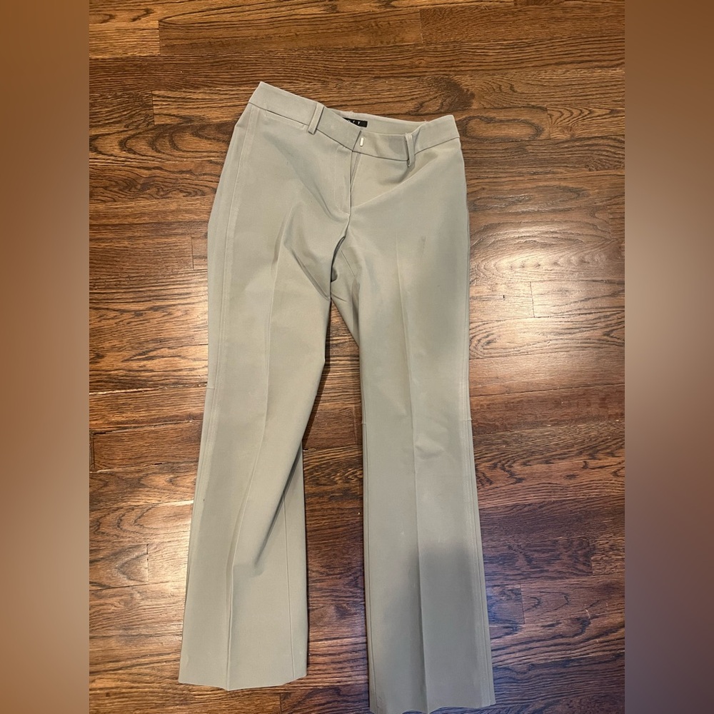 Theory Khaki Trouser Pants